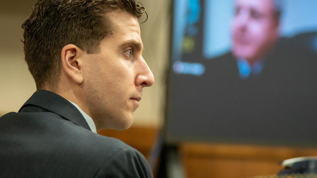 Bryan Kohberger listens during a hearing to overturn his grand jury indictment on October 26, 2023, in Moscow, Idaho. 