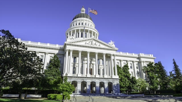 California State Capitol Building in Sacramento, CA, USA 