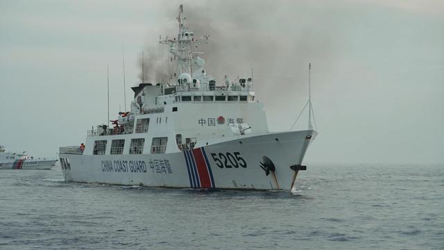 Ship on the South China Sea 