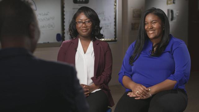 Ne'Kiya Jackson and Calcea Johnson 